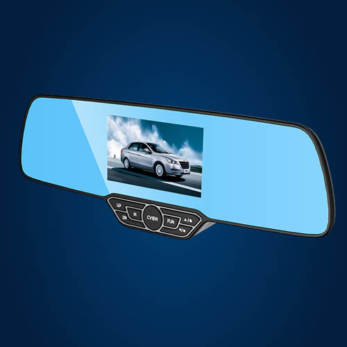 Rearview mirror-LCD LCD application